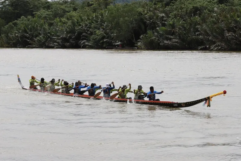งานประเพณีเสด็จพระแข่งเรือ อำเภอกระบุรี ระนอง 2569